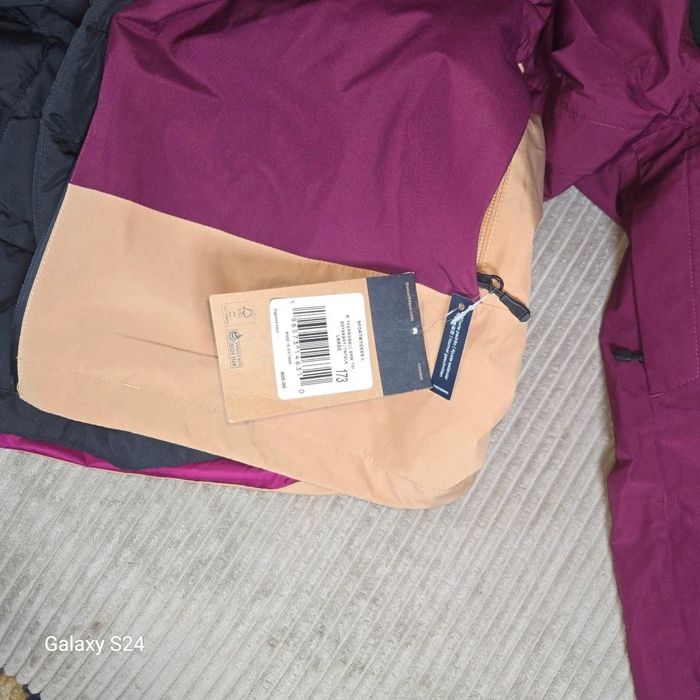 NWT The‎ North Face Dryvent Colorblock Hooded Jacket - Men's Outdoor Coat